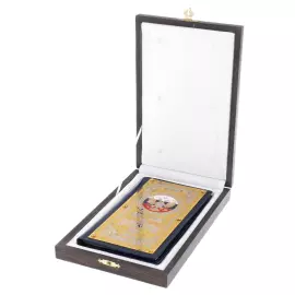 The "Coat of Arms of the Russian Federation" Zlatoust business card holder