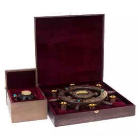 Набор для коньяка "Штурвал" на 6 персон, Златоуст