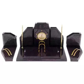 Письменный набор из чароита "Статус"