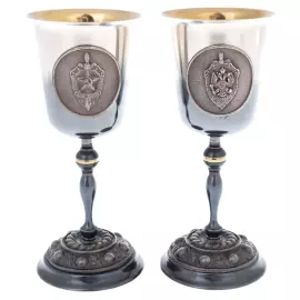 Набор бокалов для вина "ФСБ" на 2 персоны