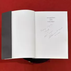 Книга "Анатолий Карпов. К 50-летию двенадцатого чемпиона мира по шахматам" с дарственной надписью и автографом