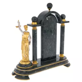 Fireplace clock "Themis" Zlatoust