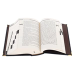 The leather-bound book "The Torah of Haftaroth" (in a box)