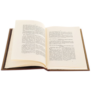 Leather-bound book "The Book of Kagal" in a