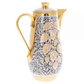 Gift coffee set made of silver "Hop" for 2 persons