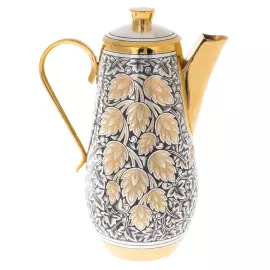 Gift coffee set made of silver "Hop" for 2 persons