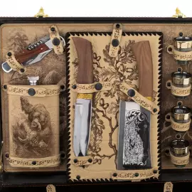 A gift set for a picnic "Bear" for 8 people