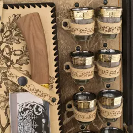 A gift set for a picnic "Bear" for 8 people
