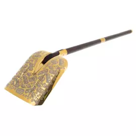 Сувенир "Золотая денежная лопата" большая