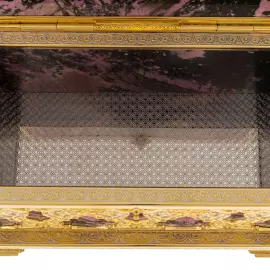 Rhodonite casket "Treasury" Zlatoust