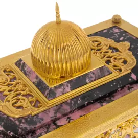 Rhodonite casket "Treasury" Zlatoust