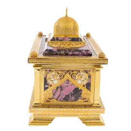 Rhodonite casket "Treasury" Zlatoust