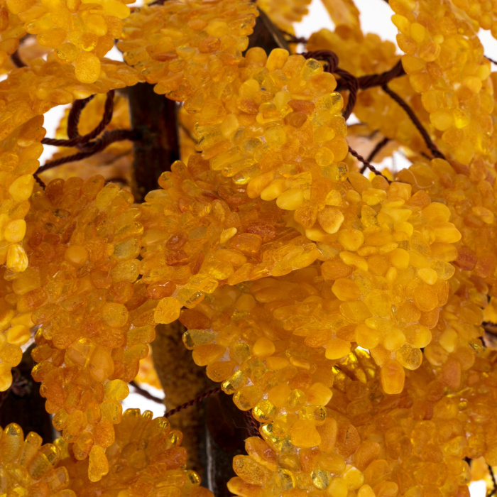 Souvenir made of amber "Tree of Happiness. Amber glow"