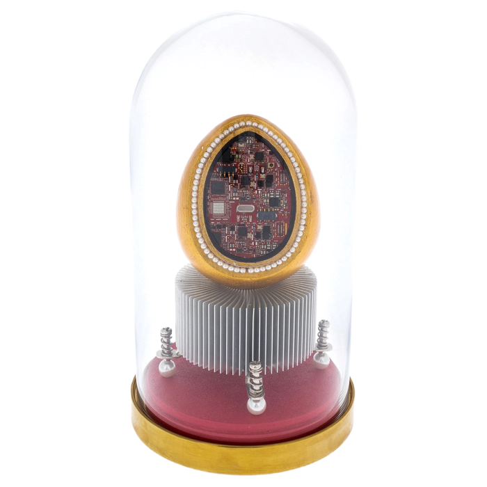 Damir Krivenko's sculpture "Faberge XXI"