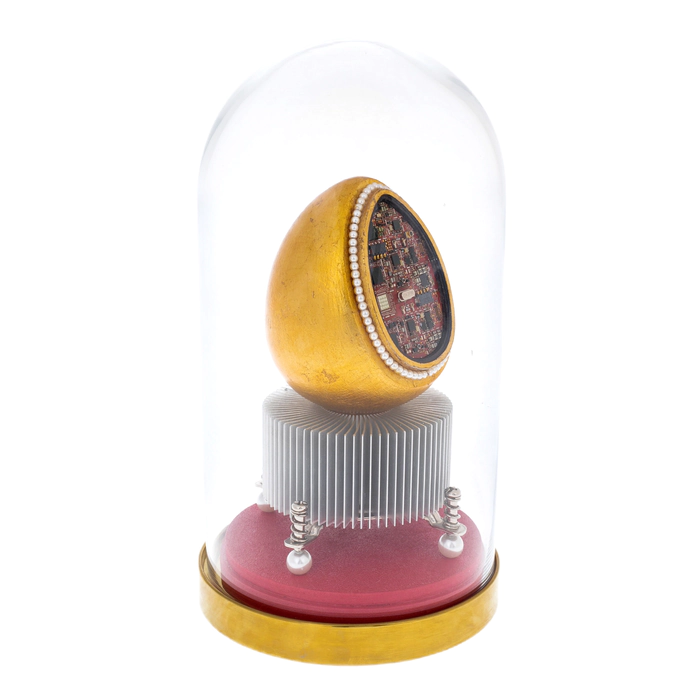 Damir Krivenko's sculpture "Faberge XXI"