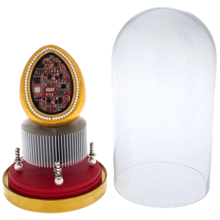 Damir Krivenko's sculpture "Faberge XXI"
