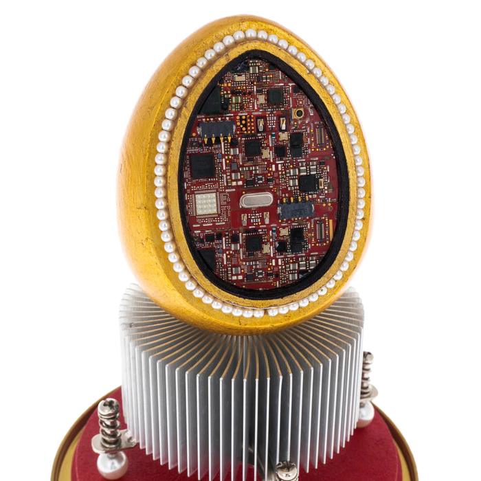 Damir Krivenko's sculpture "Faberge XXI"