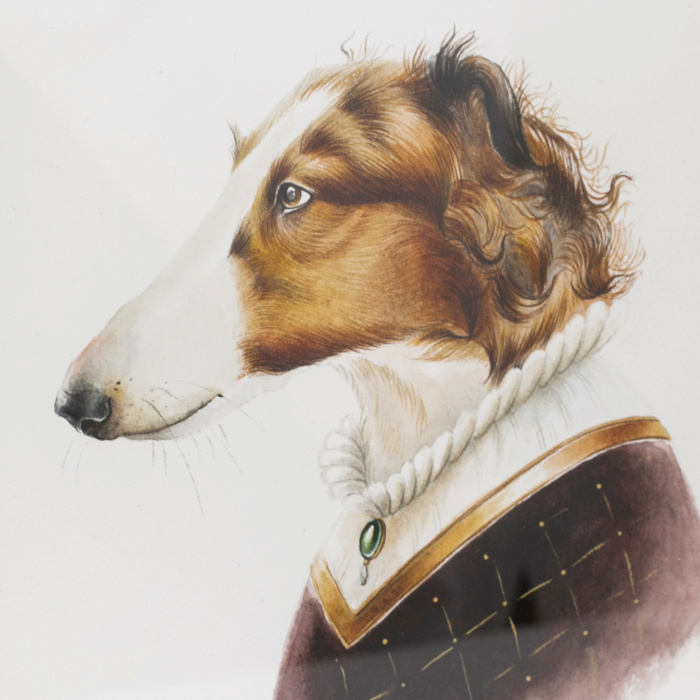 Alina Krivenko's painting "The Baron"