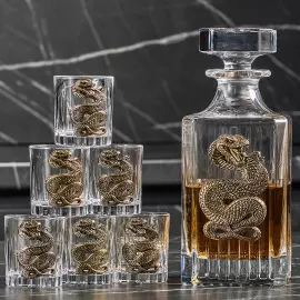 Набор водочный "Змея. Timeless" на 12 персон