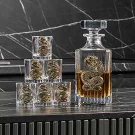 Набор водочный "Змея. Timeless" на 12 персон