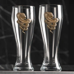 Set of Cobra beer glasses for 2 persons