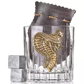 Набор для виски "Голова кобры. Timeless" на 4 персоны