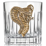 Set for whiskey "Cobra's Head. Timeless" for 4 people, in a box