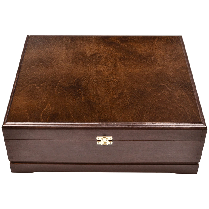 Set for whiskey "Cobra's Head. Timeless" for 4 people, in a box