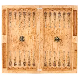 Нарды из карельской березы и янтаря "Арабские ночи" коллекции "Ориент" Нарды из карельской березы и янтаря "Арабские ночи" коллекции "Ориент"