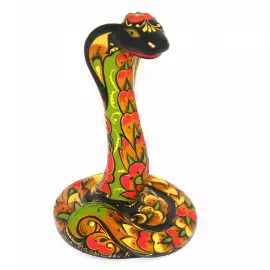 Porcelain figurine "Snake Cobra 3"