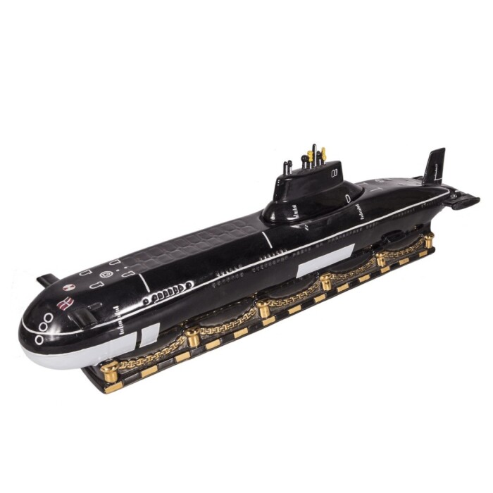 Porcelain damask "Shark submarine"