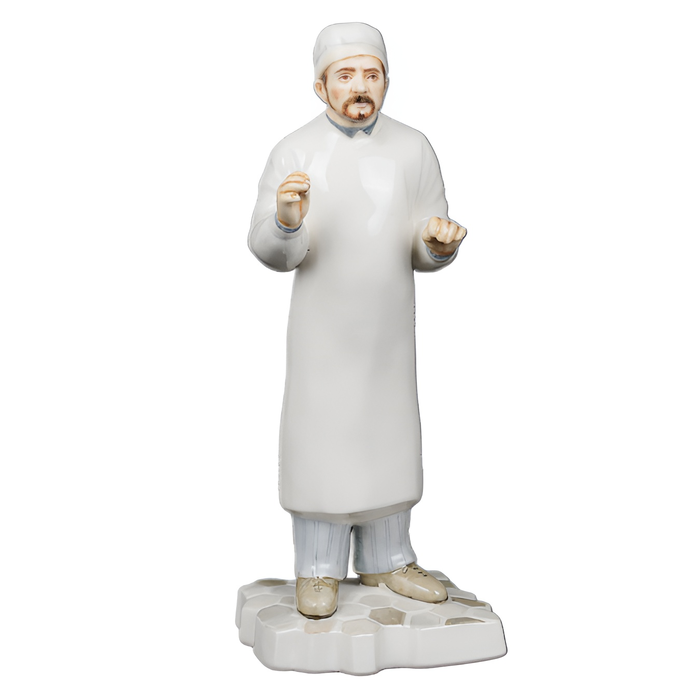 Porcelain sculpture "Zemsky Doktor"