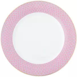 Тарелка декоративная фарфоровая "Стандарт" с рисунком "Астра 2"