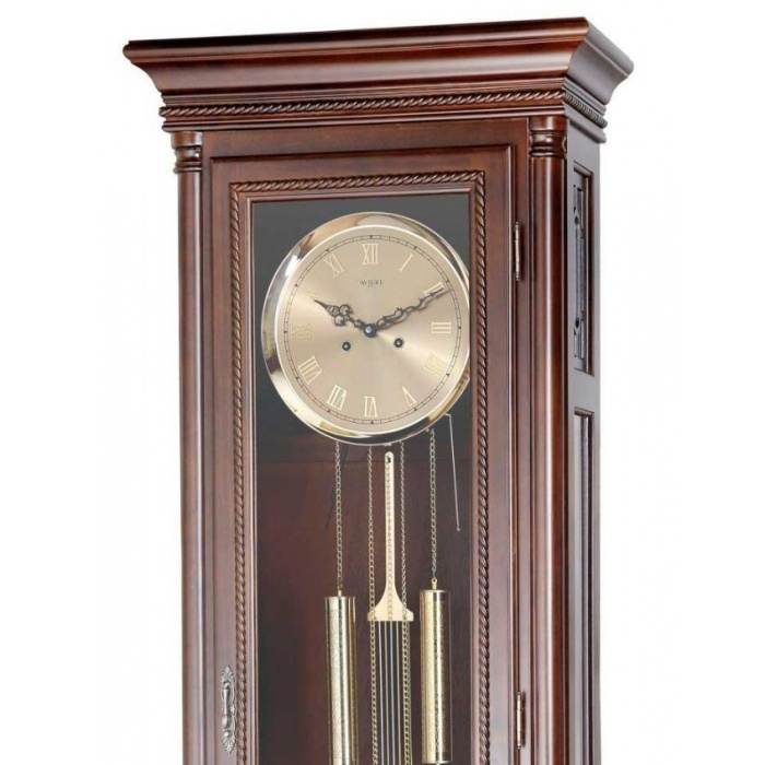 Grandfather clock "Cubism" dark