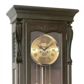 Mechanical grandfather clock "Carved"