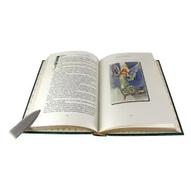 Книга в кожаном переплете "Чудеса под рождество. Новогодний альманах для семейного чтения" Книга в кожаном переплете "Чудеса под рождество. Новогодний альманах для семейного чтения"