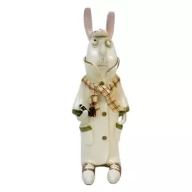 Скульптура из фарфора "Пан Мартин - Доктор Ватсон"