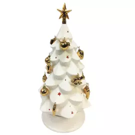 Candle holder "Christmas Tree" with gilding