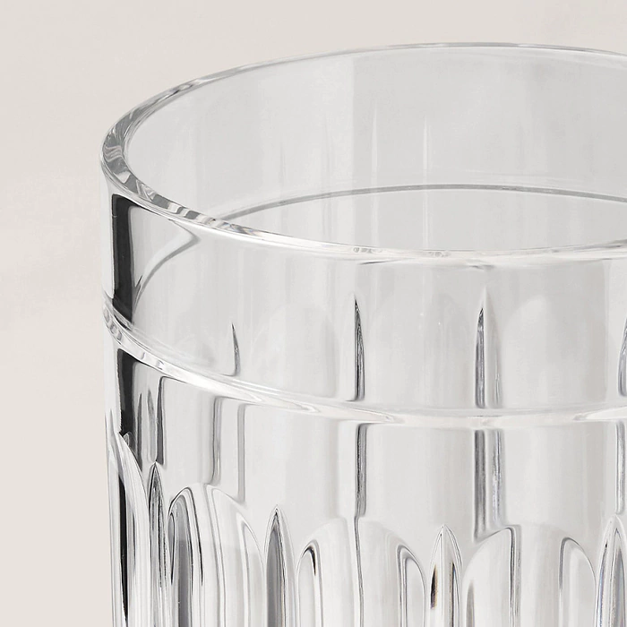 Crystal vase "Coraline" medium