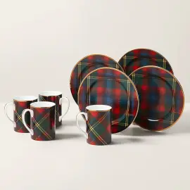 Чайный набор из фарфора "Alexander" на 4 персоны, 8 предметов