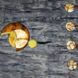 Нарды из карельской березы и янтаря "Леопард" коллекции "Легенды мира"