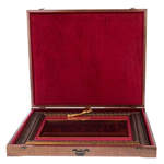 Painting on gilded brass "The Last Supper"