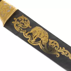 Нож подарочный "Волк" Златоуст