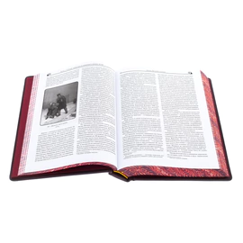 Leather-bound book "Law and Justice" by Koni