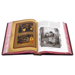 Leather-bound book "Law and Justice" by Koni