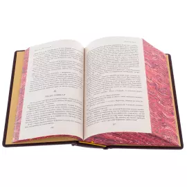 Книга в кожаном переплете  "Собрание сочинений" Михаил Булгаков