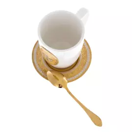 Tea set "Tudor" for 1 person, Zlatoust