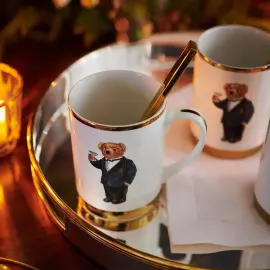 Чайный набор из фарфора "Thompson" на 4 персоны, 8 предметов