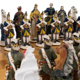 Porcelain chess set "Peter the Great"