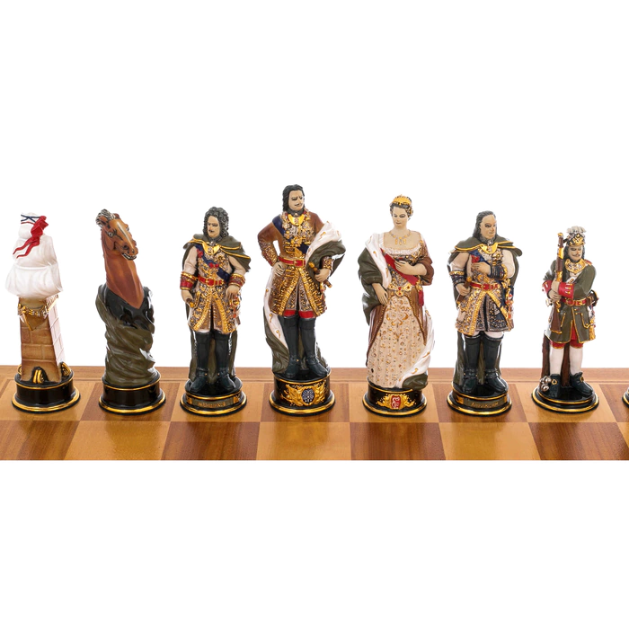 Porcelain chess set "Peter the Great"